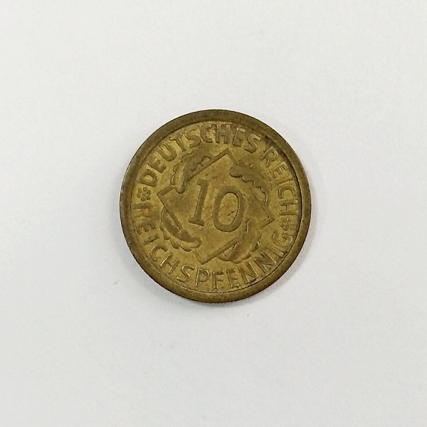 Монета «10 пфеннигов»
