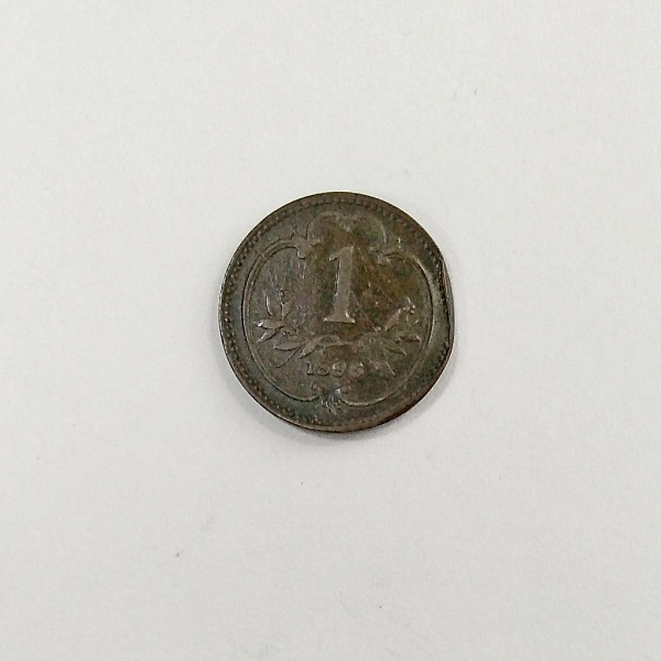 Монета «1 геллер»