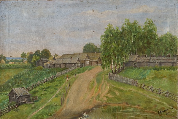 Картина «Деревня Шелангер»